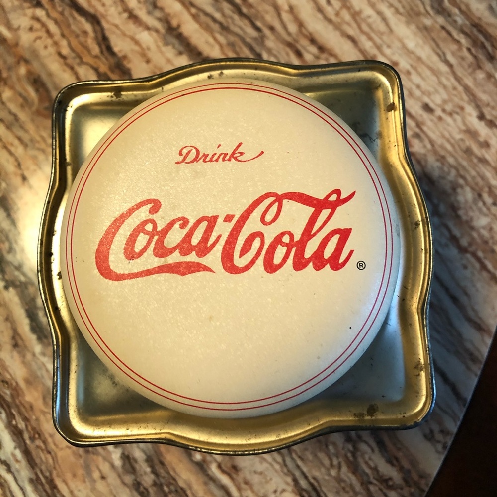 Coca-Cola Tin Canister